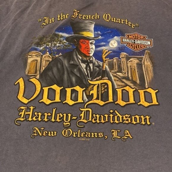 Harley-Davidson New Orleans, LA 2007 tshirt size x-large - Picture 10 of 11